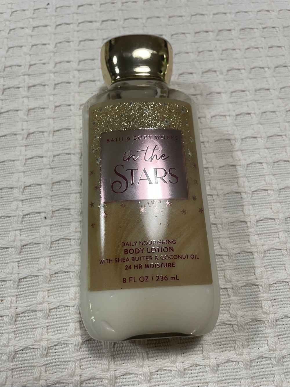 Bath & Body Works In The Stars Gold & Pink Body Lotion